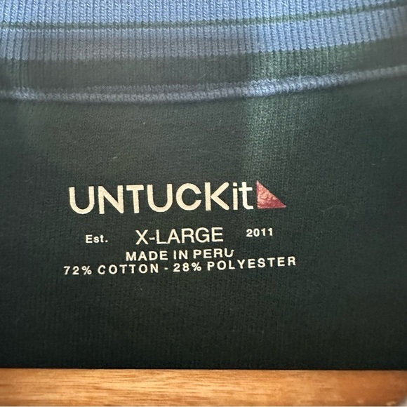 UNTUCKit Hunter Corral 1/4 Zip Sweatshirt Size X-Large - Picture 6 of 9